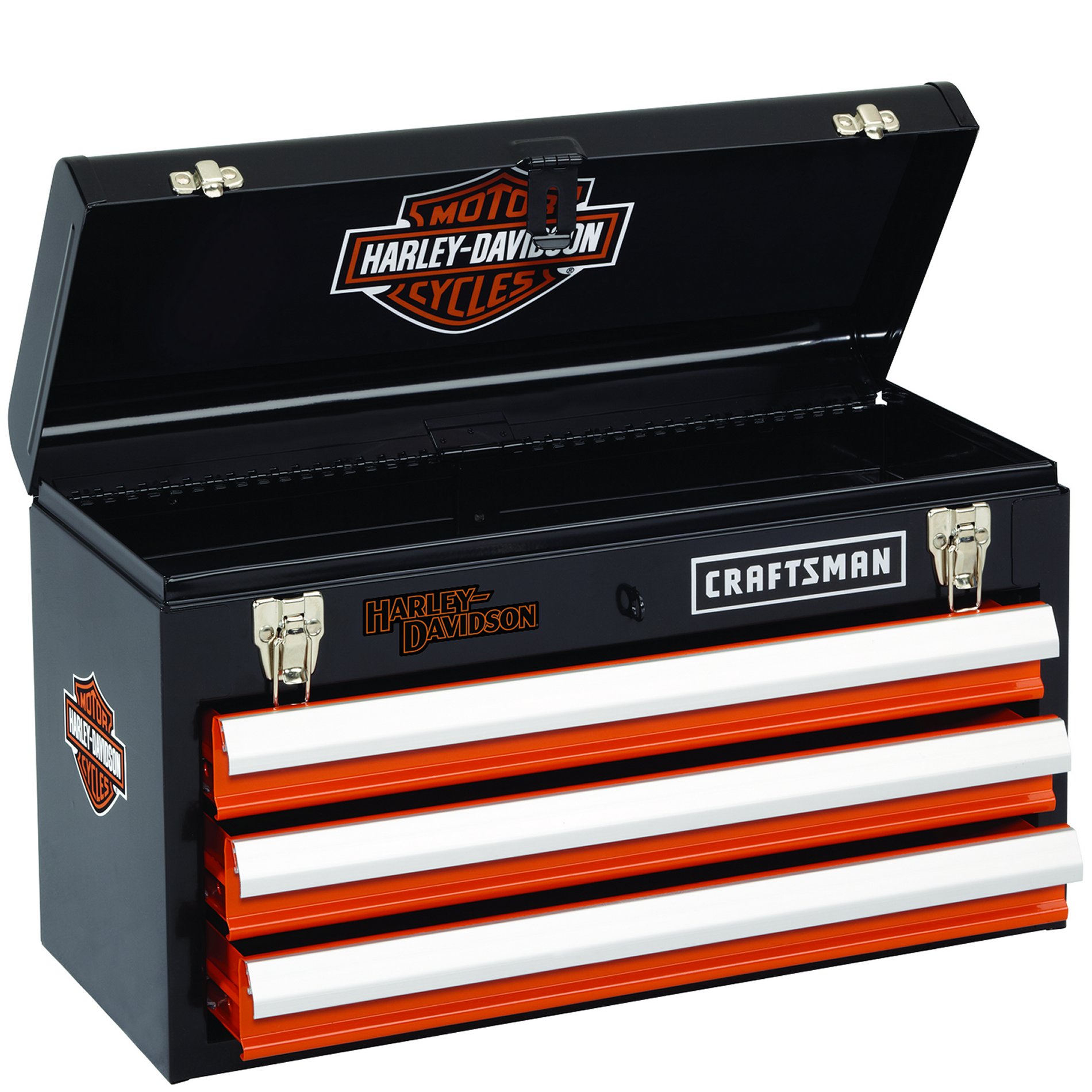 Craftsman HarleyDavidson Portable Tool Storage Chest Box Toolbox eBay