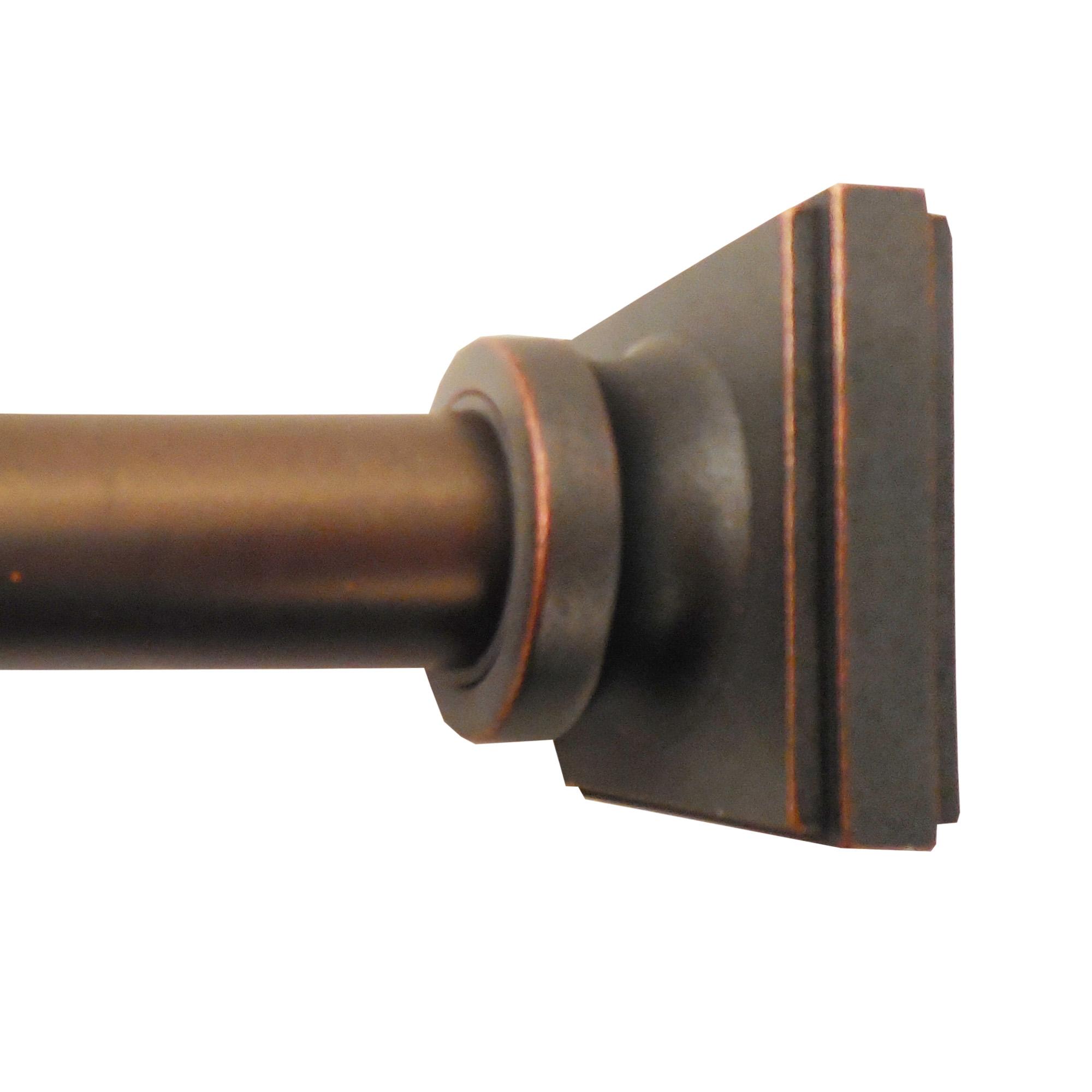 Cannon 40 in. White Shower Stall Curtain Rod Home Bed & Bath Bath