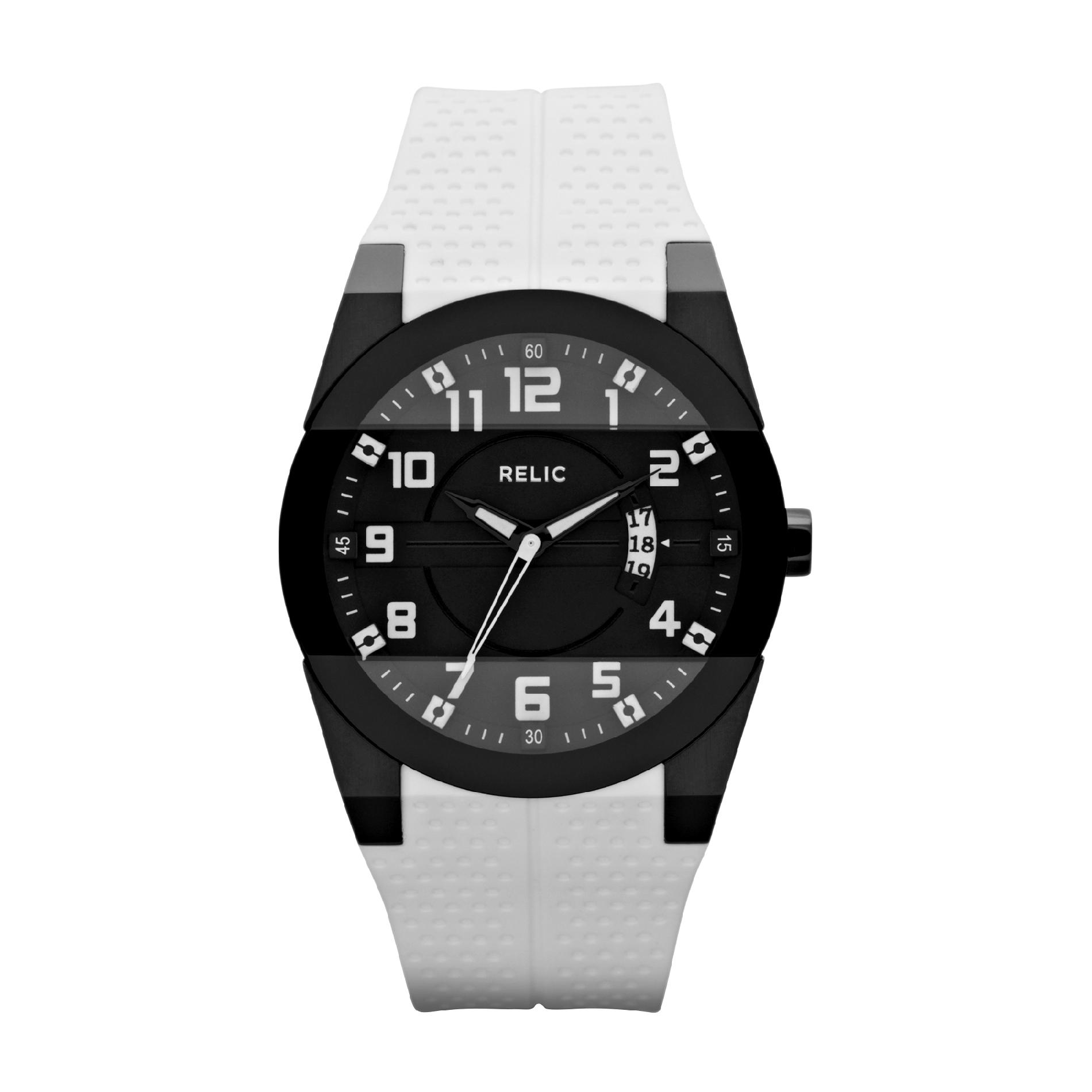 Relic Jake Mens White Polyurethane Watch at Sears.com