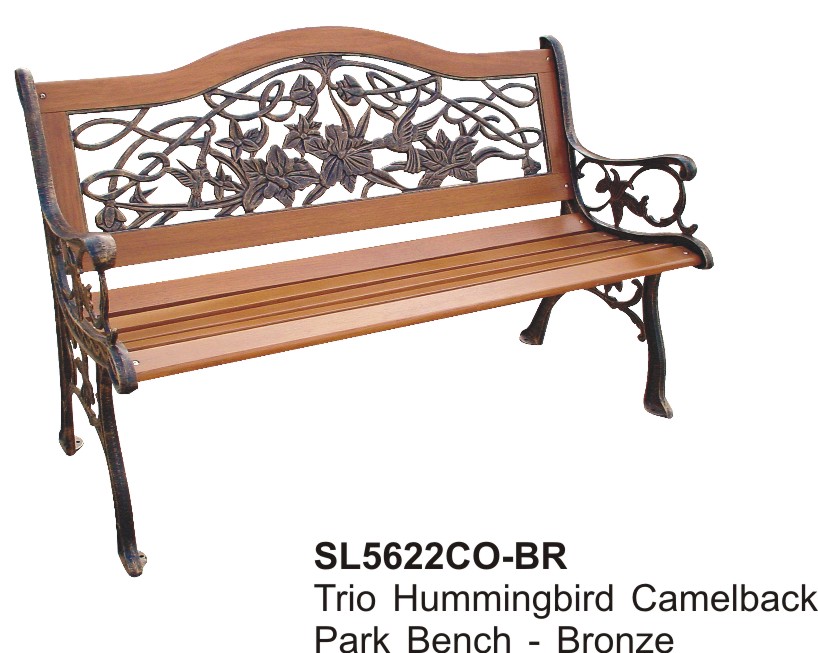 Trio Humming Bird Bench