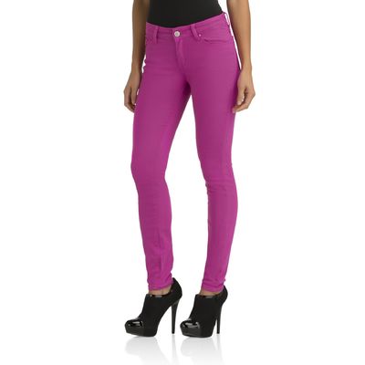 Kardashian Kollection Women's The Kim Skinny Twill Pants - Colored