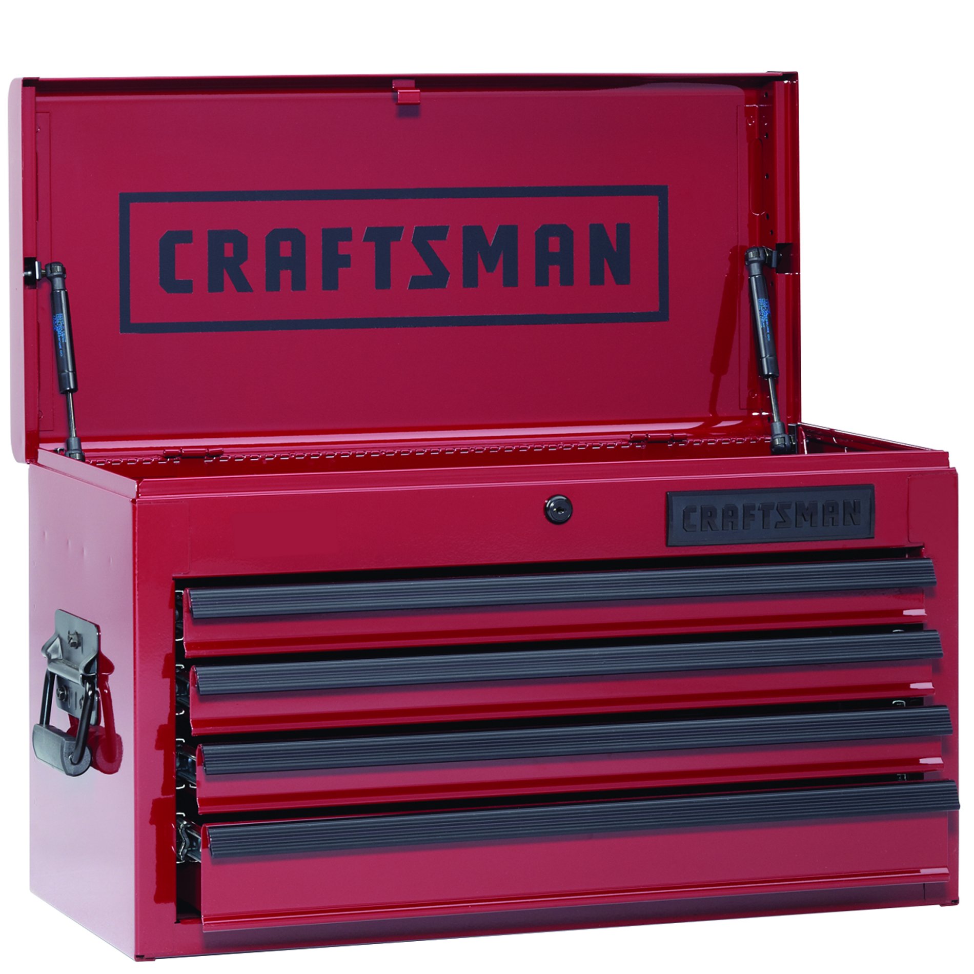 Craftsman CLOSEOUT! 26 Wide 4-Drawer Top Chest - Burgundy (Limited Edition)