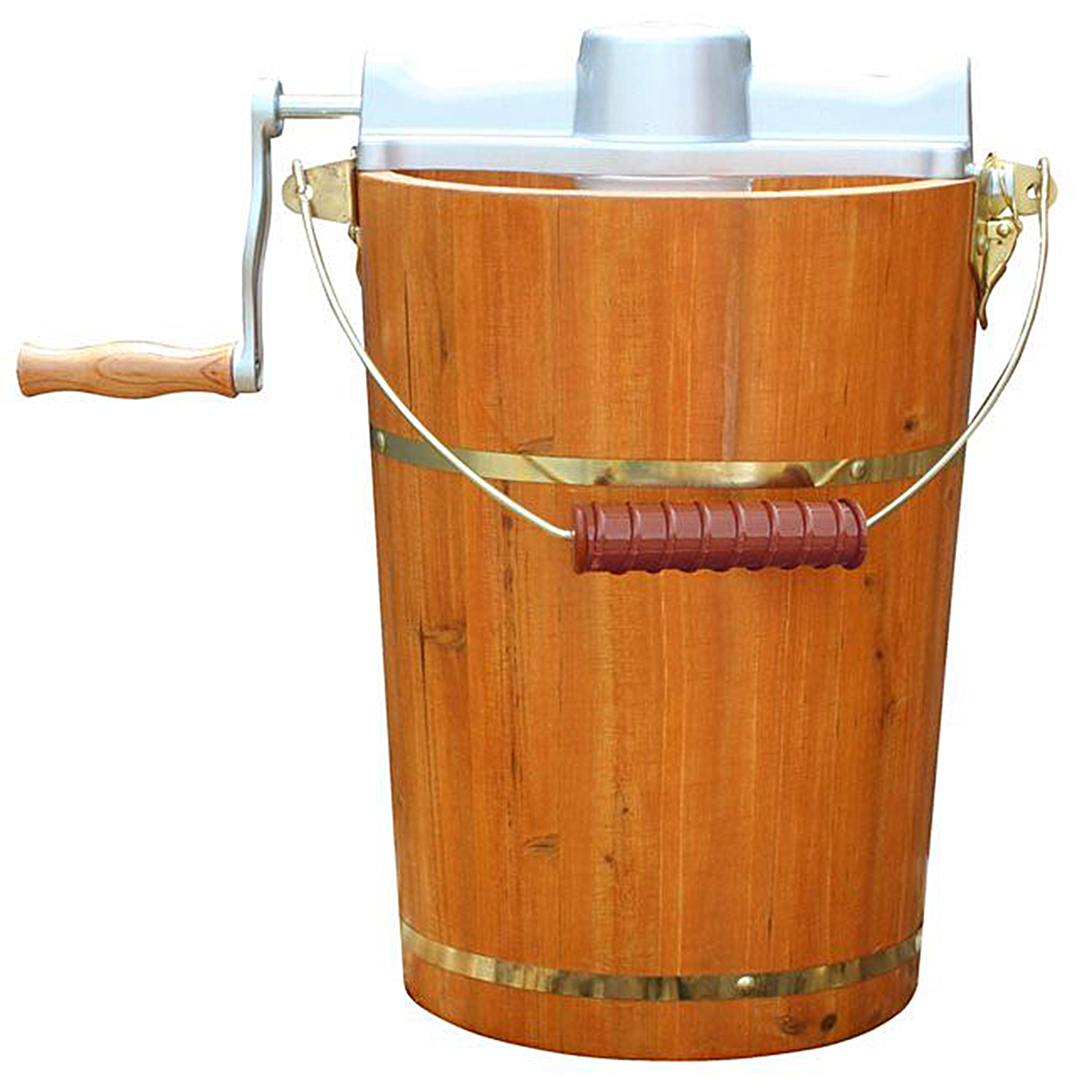 6 Quart Electric or Hand Operated Ice Cream Maker