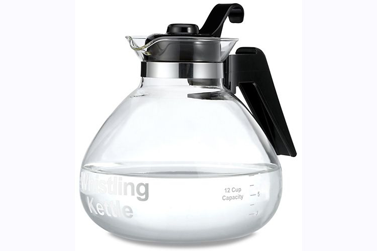 One All® 12 Cup Glass Stovetop Whistling Kettle at Kmart.com