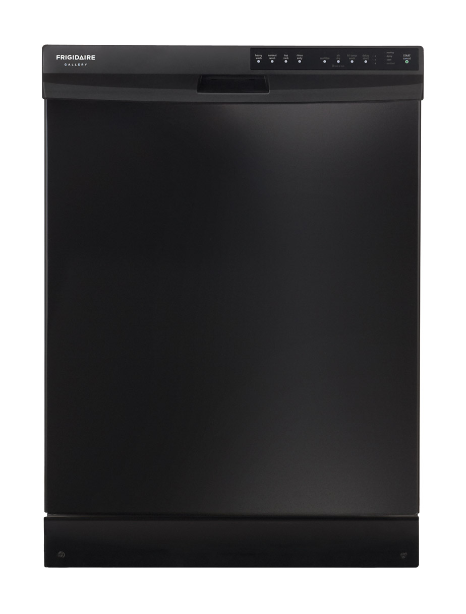 Frigidaire Gallery 24" Built-In Dishwasher w/ Nylon Racks - Black at Sears.com