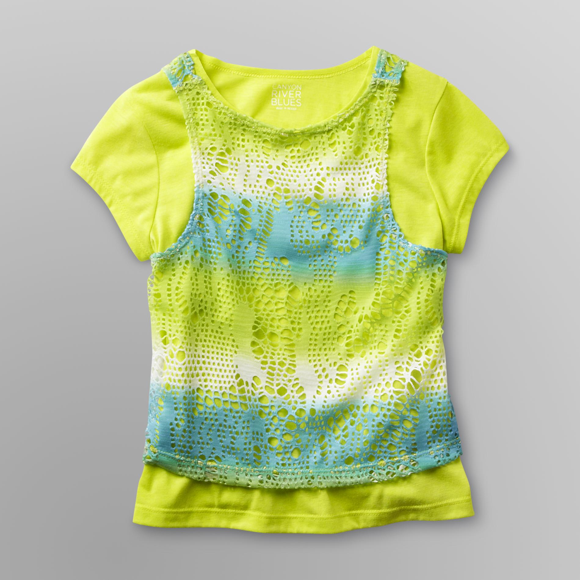 Canyon River Blues Girl's Layered Shirt Set at Sears.com