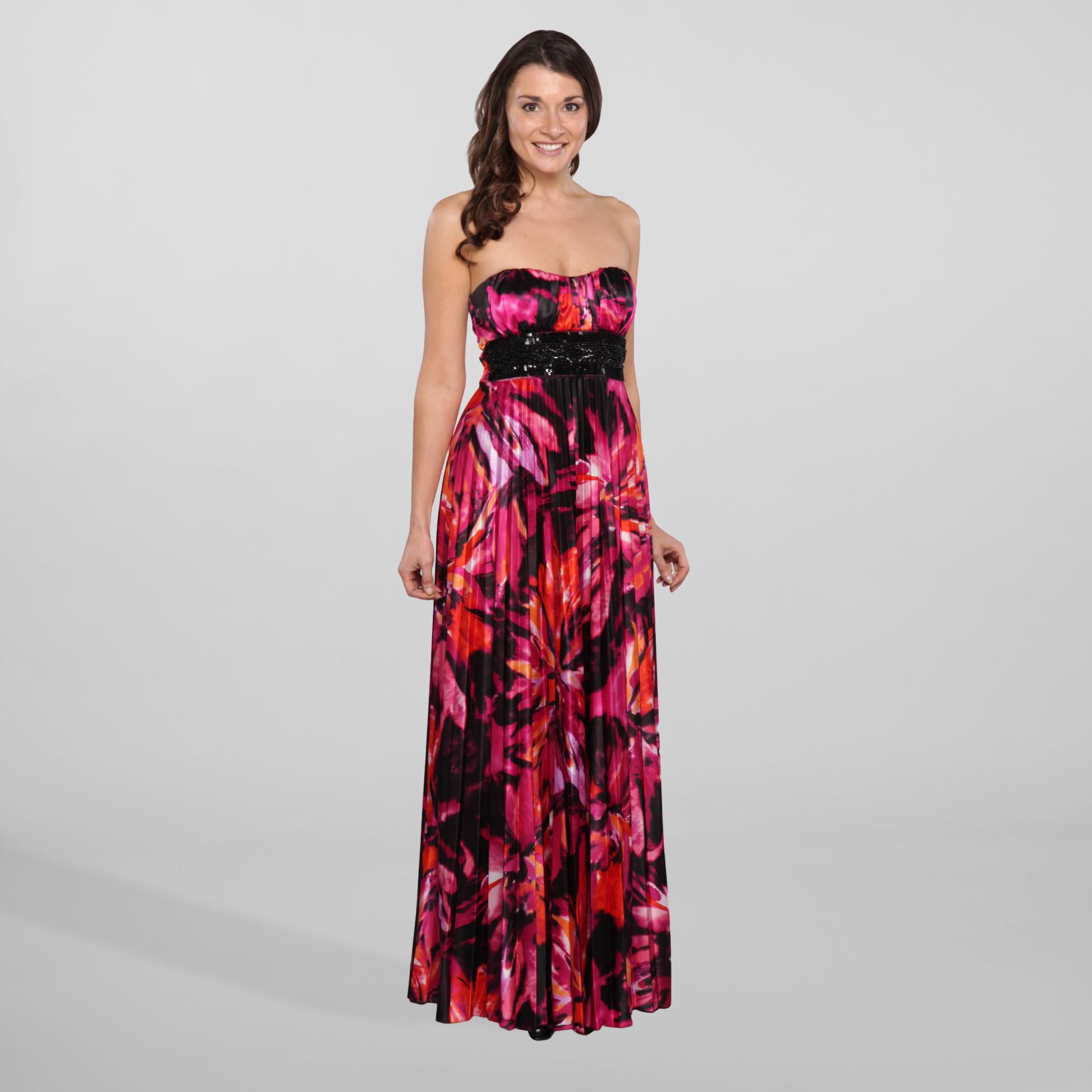 Speechless Junior's Strapless Evening Gown at Sears.com