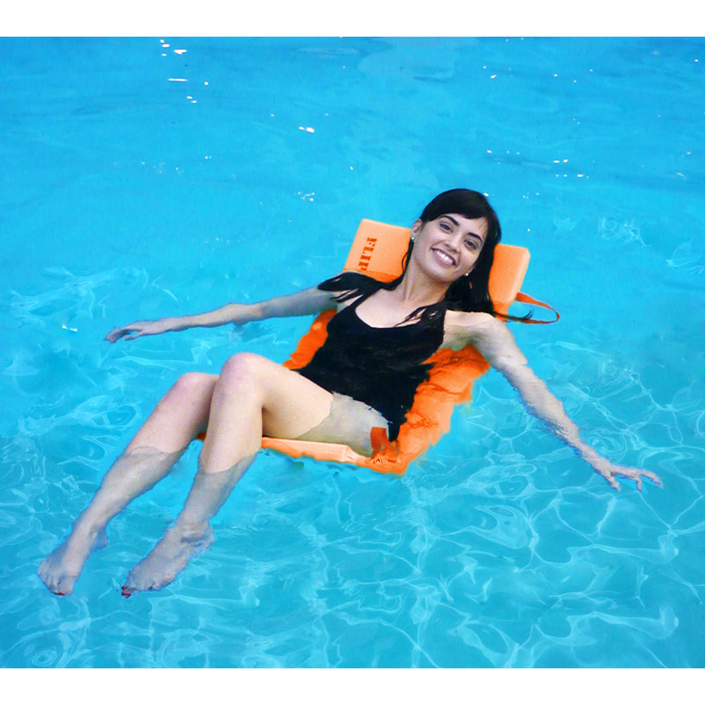 Floating Pool Lounger - Orange