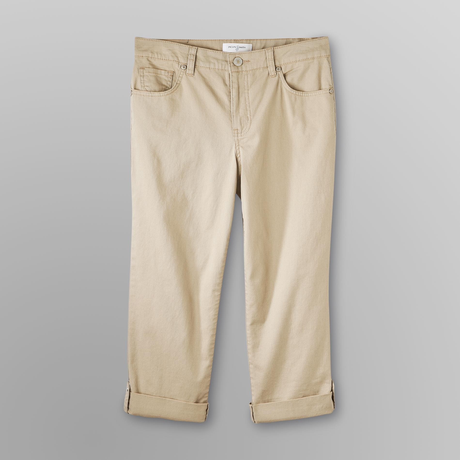 Jaclyn Smith Women's Capri Khaki Pants at Kmart.com