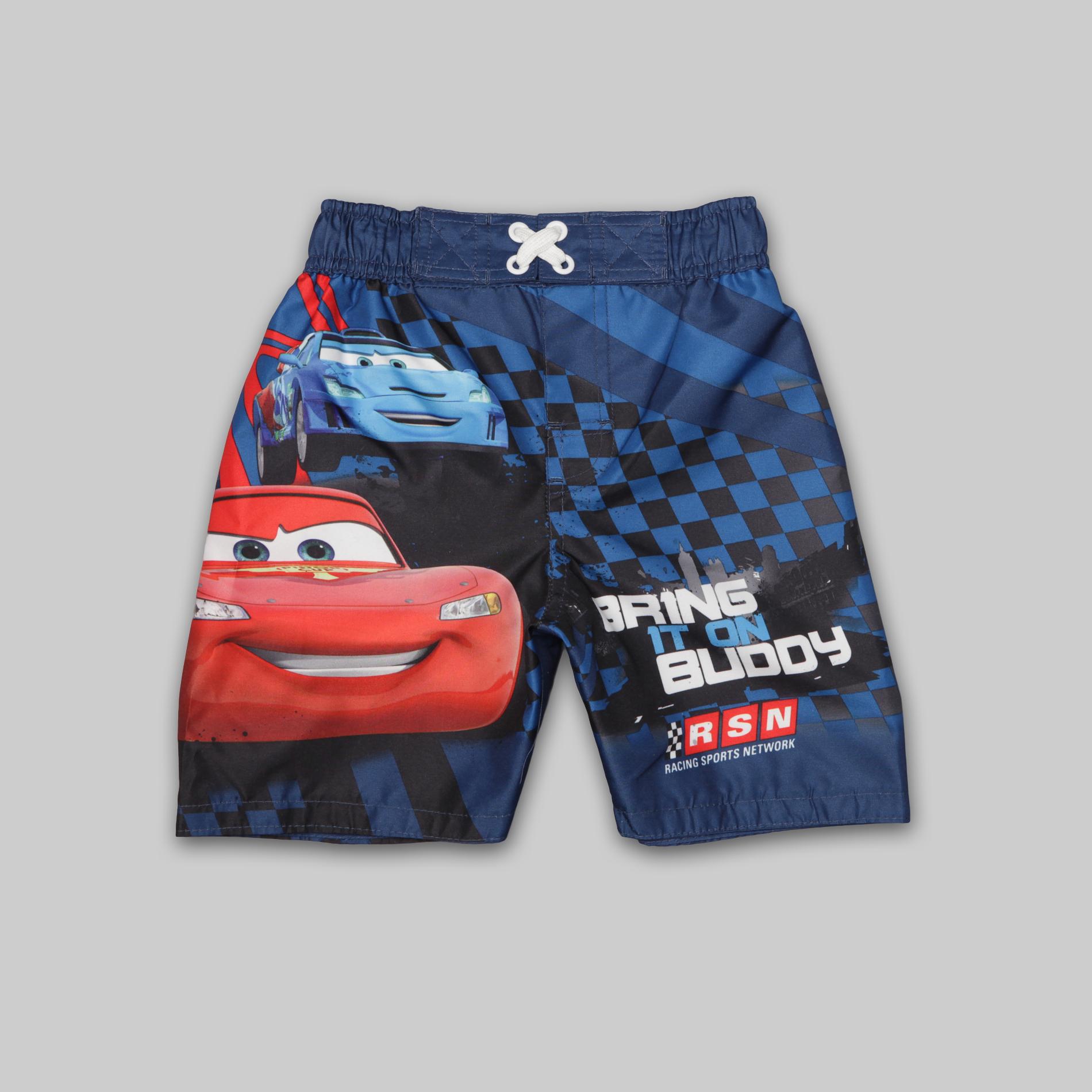 Disney Baby Cars Infant & Toddler Boy's Swim Trunks - Lightning McQueen at Kmart.com
