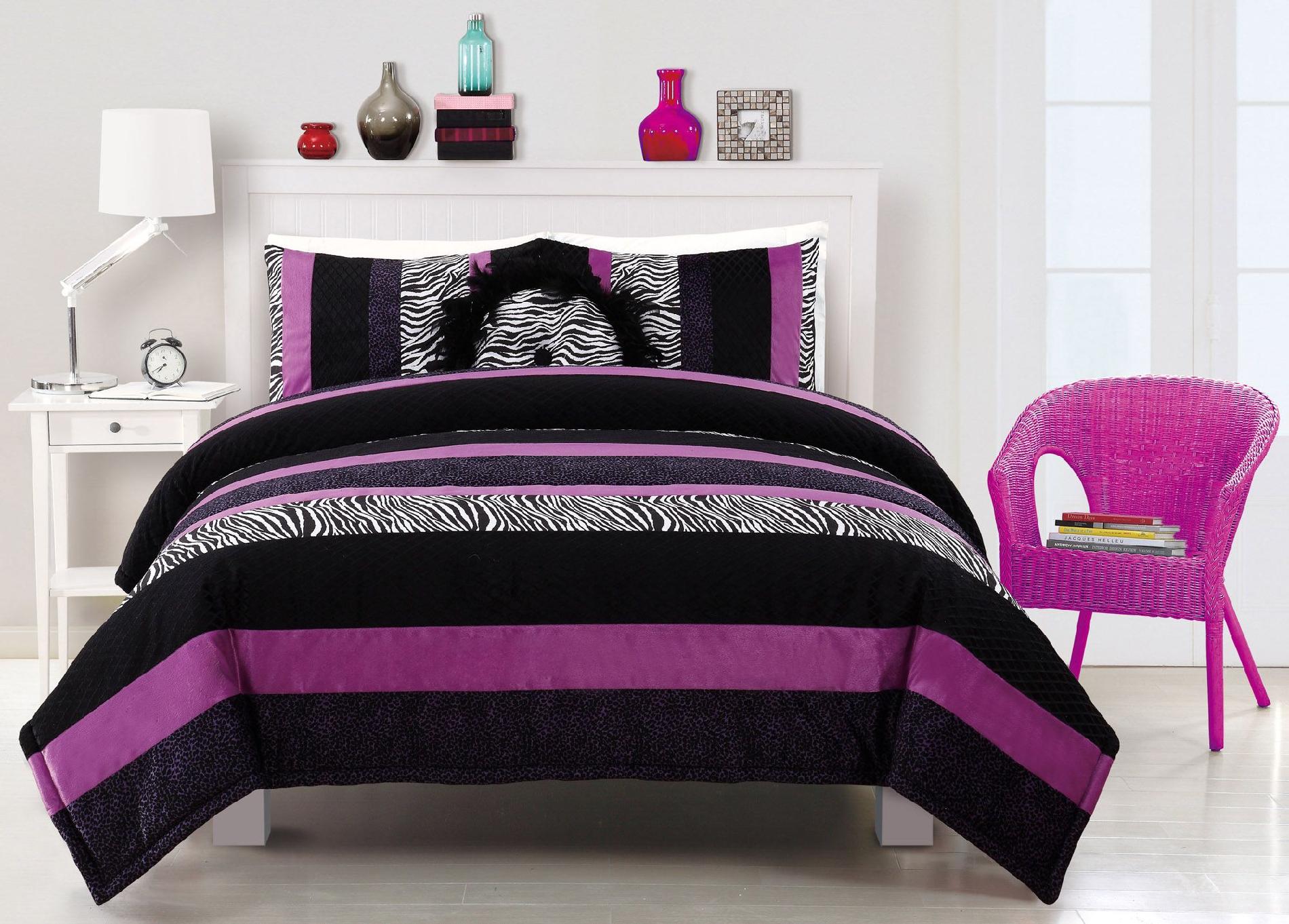 Posh Purple Comforter Set