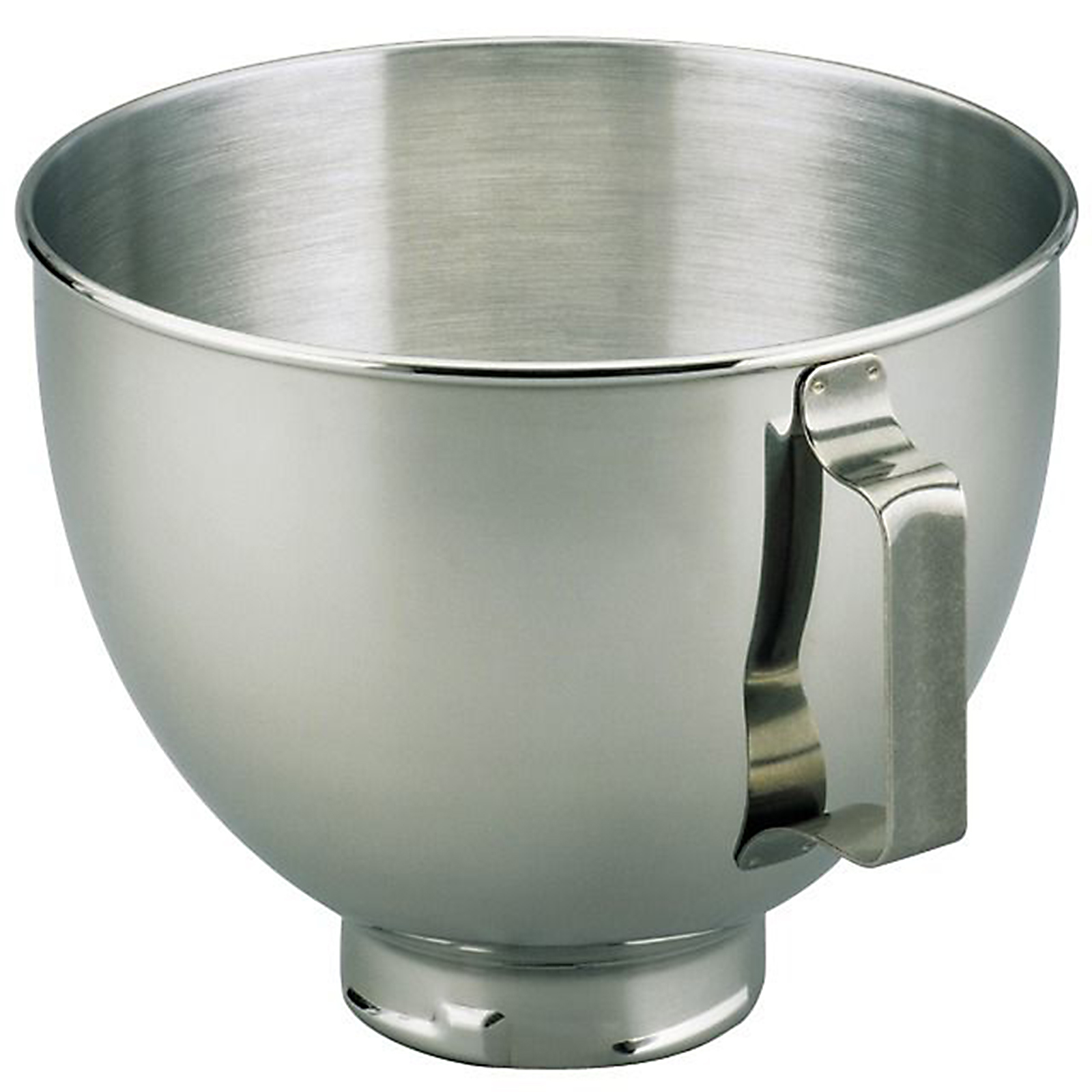 KitchenAid K45SBWH 4.5 Quart Stainless Steel Mixing Bowl with Handle Stainless Steel Mixing Bowl With Handle