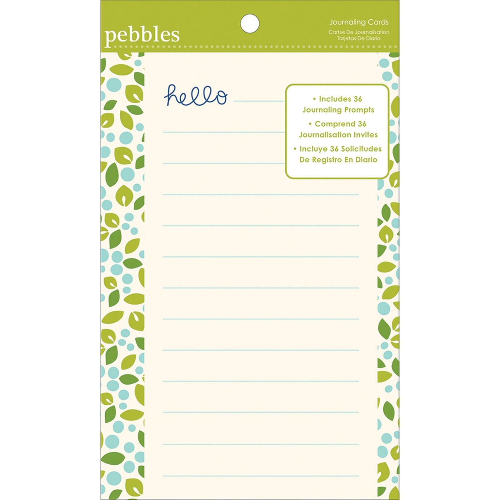 Pebbles Family Ties Cards 36/Pkg Journaling Prompts at Kmart.com