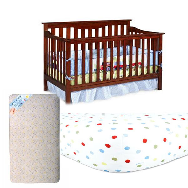 Harlow 4 in 1 Crib and Dr. Seuss Bedding Bundle at Sears.com