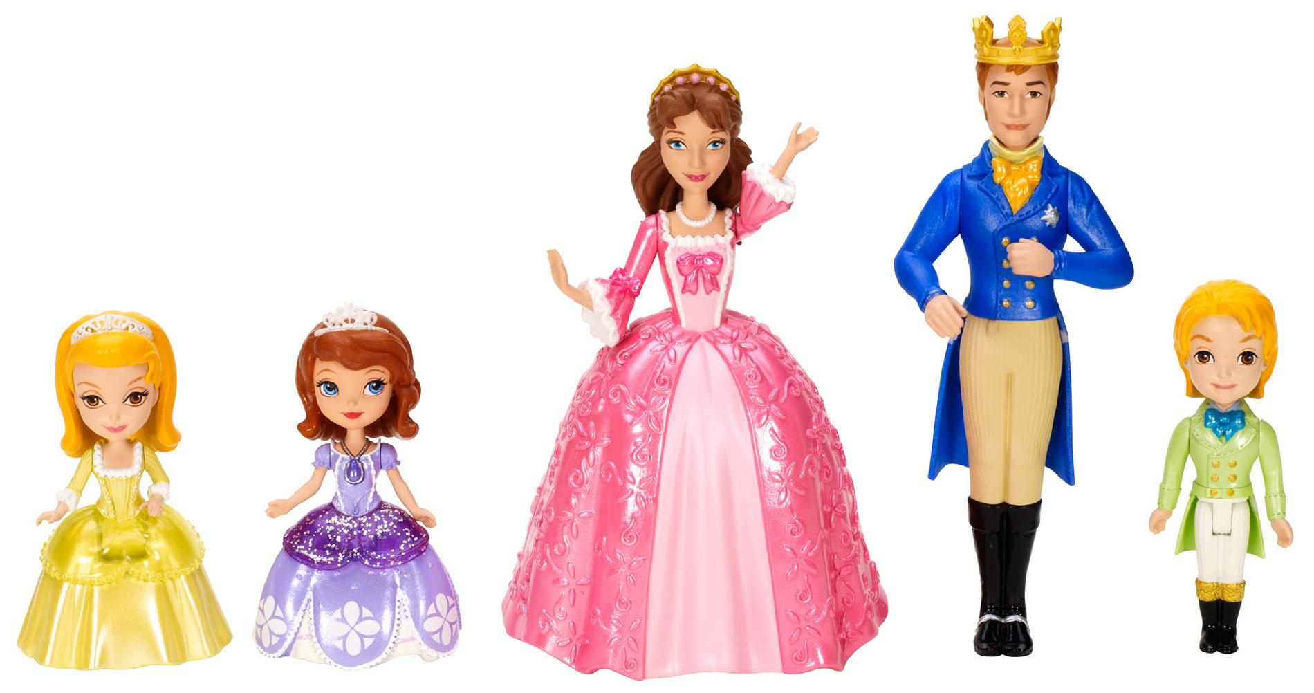 Disney Sofia the First and Royal Family Pack