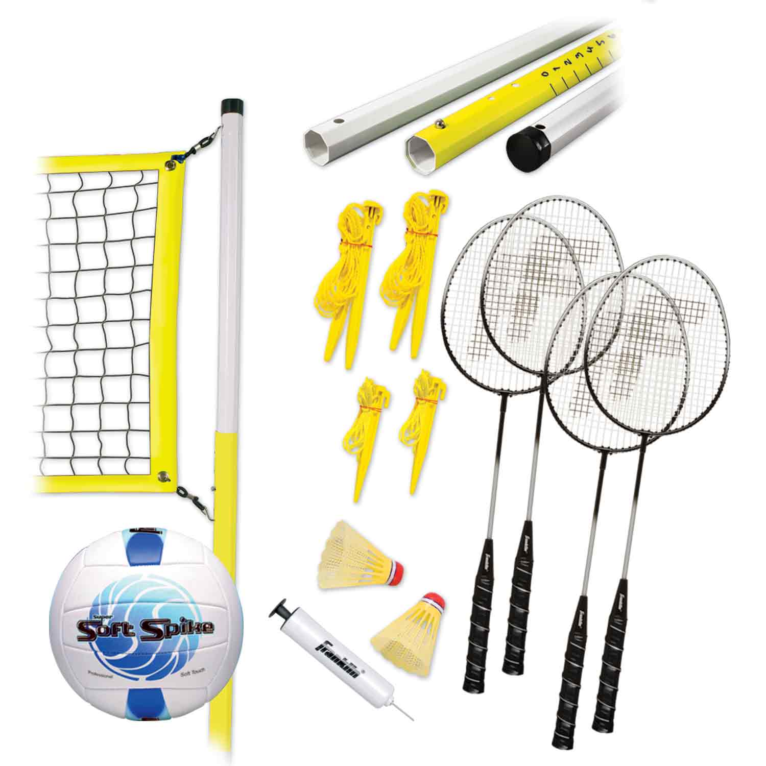 Franklin Sports Franklin Advanced Badminton and Volleyball Set at Sears.com