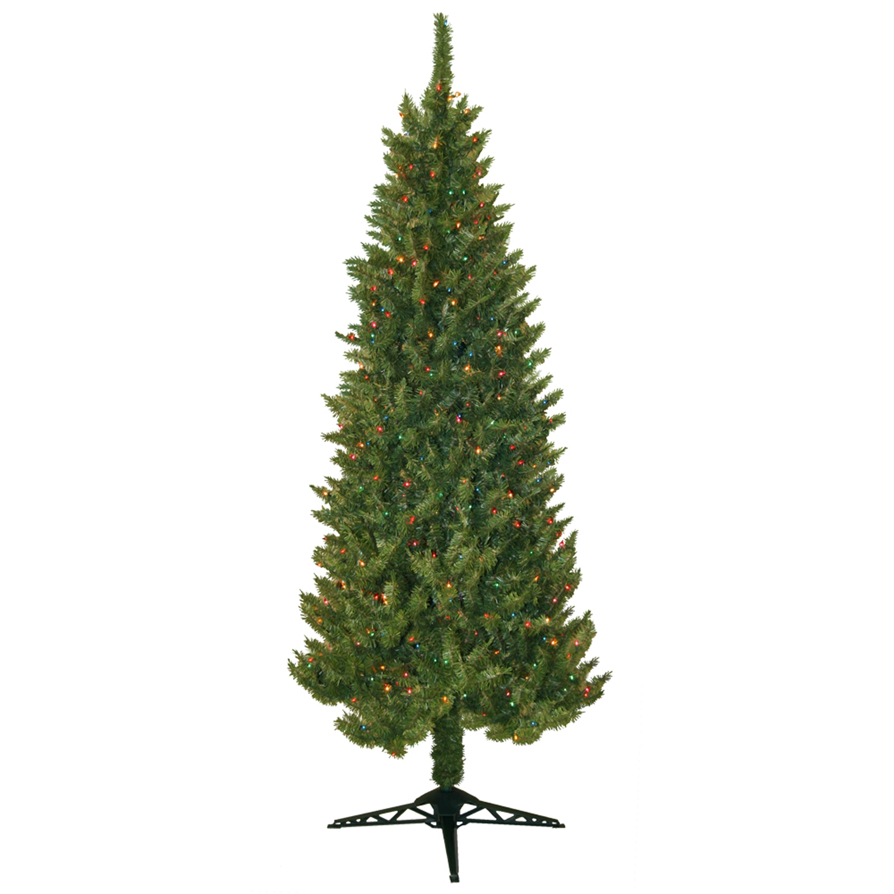 7' Slim Spruce - 450 Multi Color Lights at Kmart.com