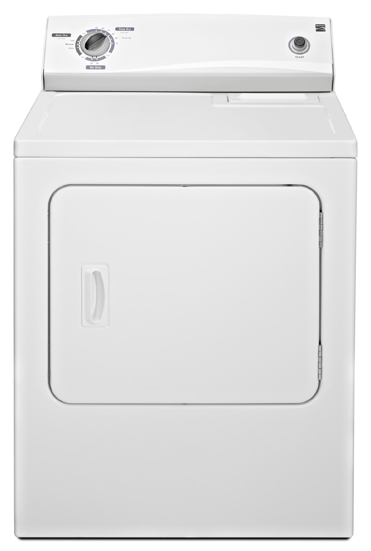 Kenmore 6.5 cu. ft. Electric Dryer - White 6.0 cu.ft. - 6.9 cu.ft.