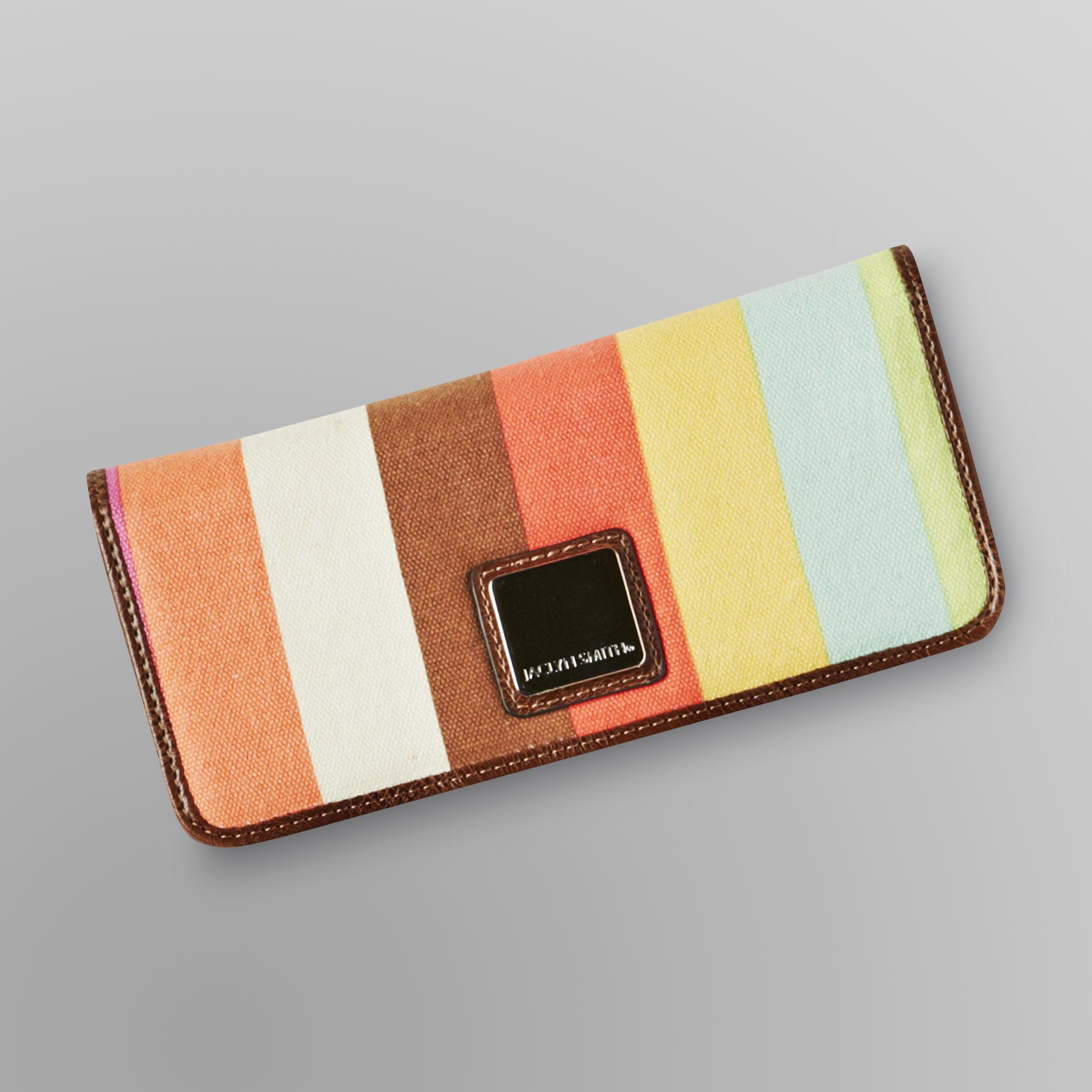 Jaclyn Smith Women's Abby Clutch - Stripes at Kmart.com