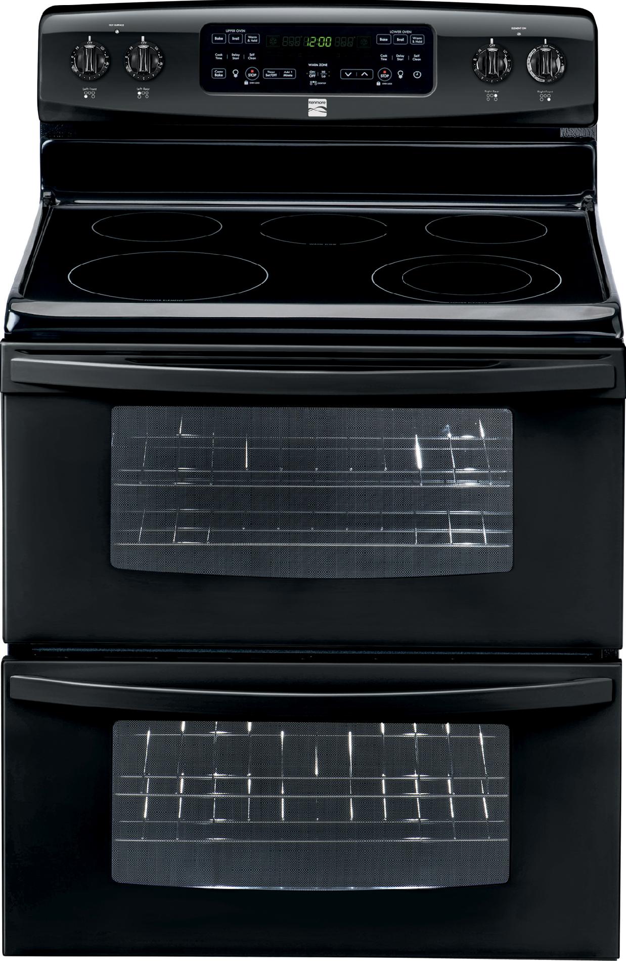 Kenmore Elite 41079 30" SlideIn Electric Range Black Sears Outlet