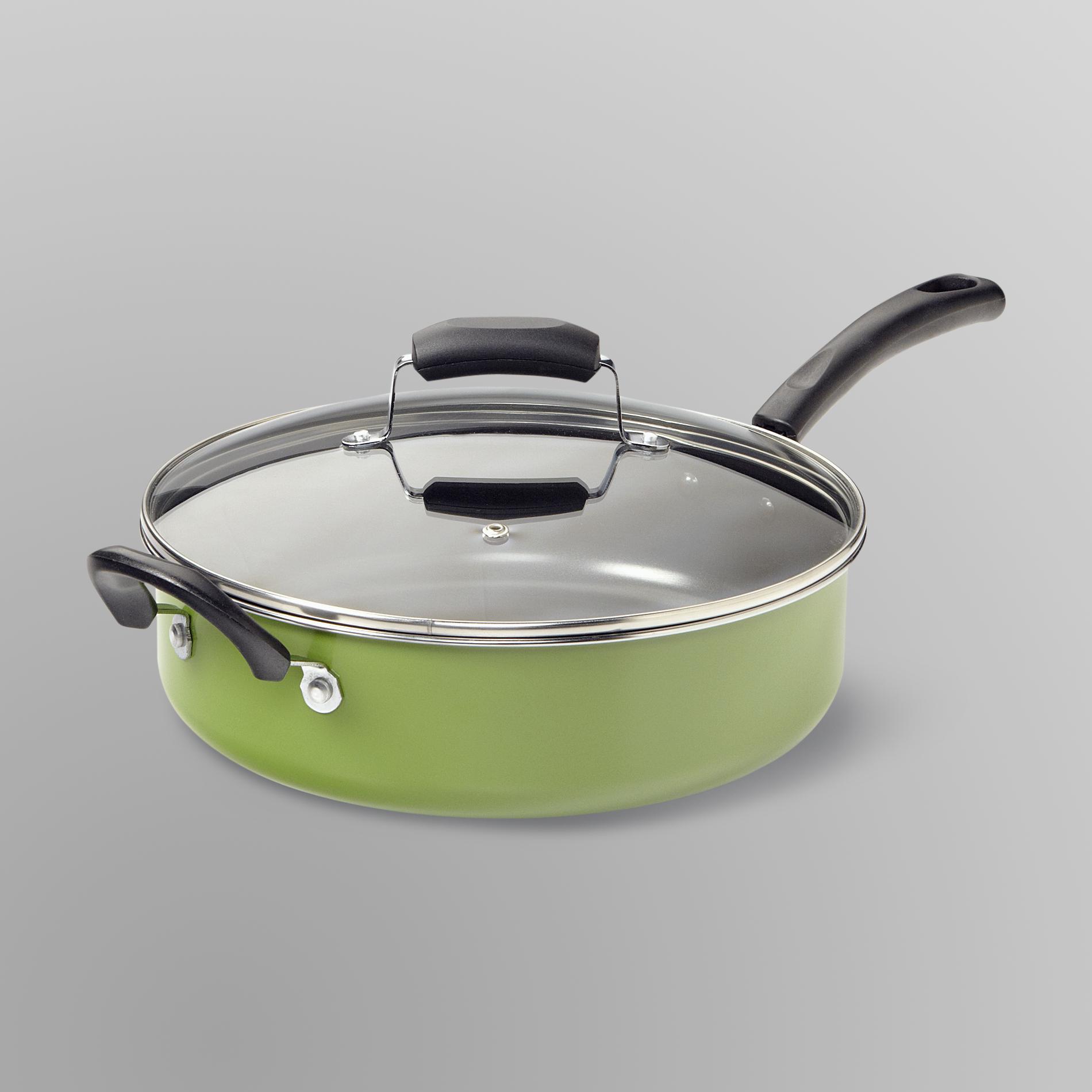 Basic Essentials Covered Jumbo Cooker - Green