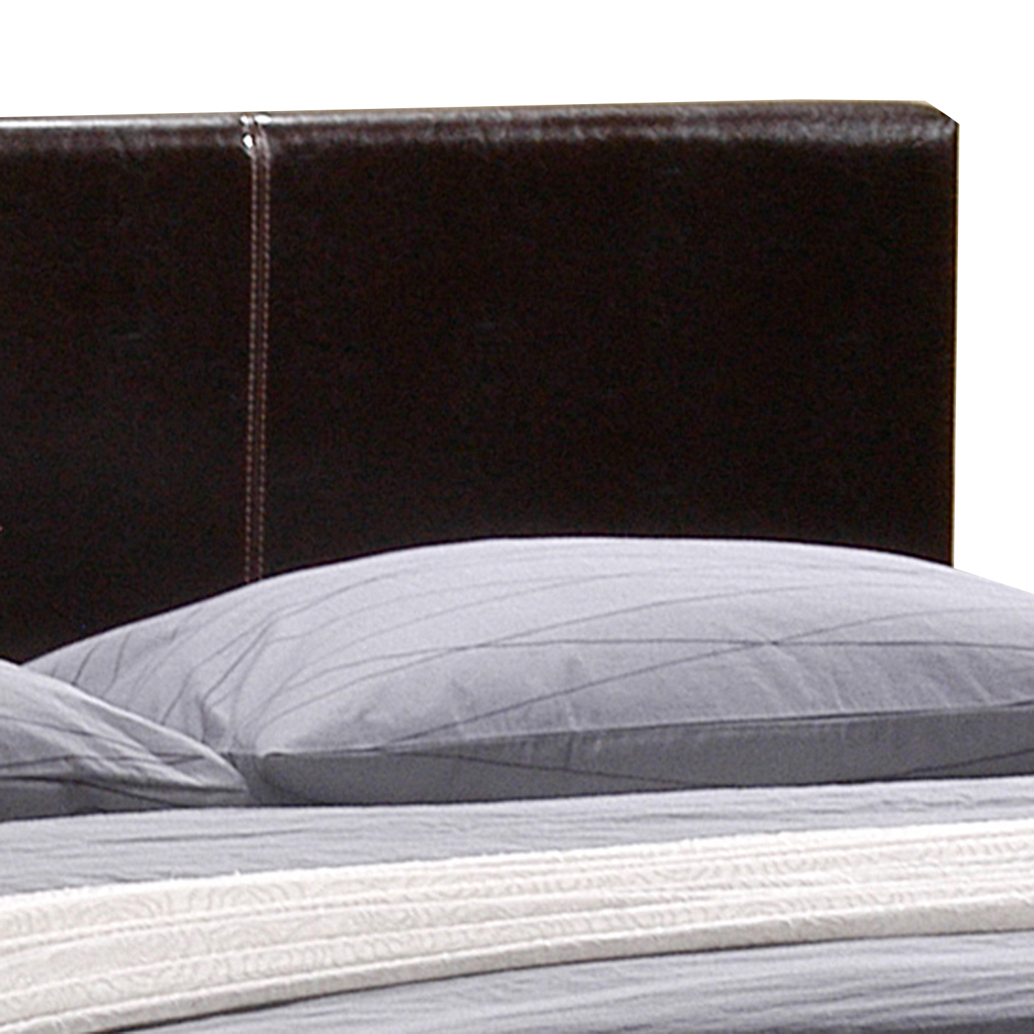 Dark Brown Full-size Platform Bed                                                                                                at mygofer.com