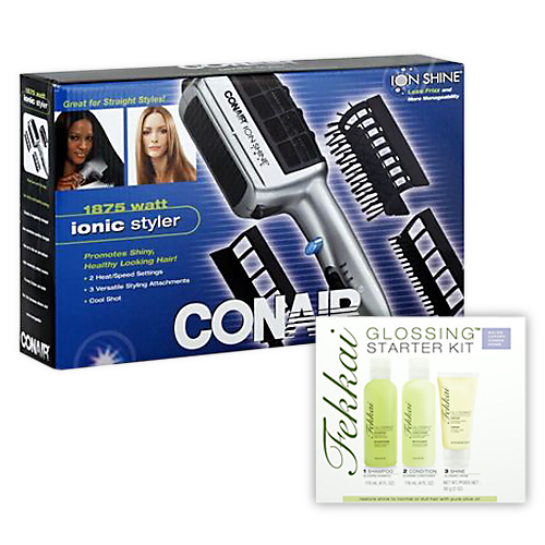 Conair Ion Shine Ionic Hair Styler & Styling Product Kit Bundle at Sears.com