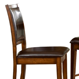 Oxford Creek 24 in. H Stools in Rustic Oak (set of 2) - Furniture ...