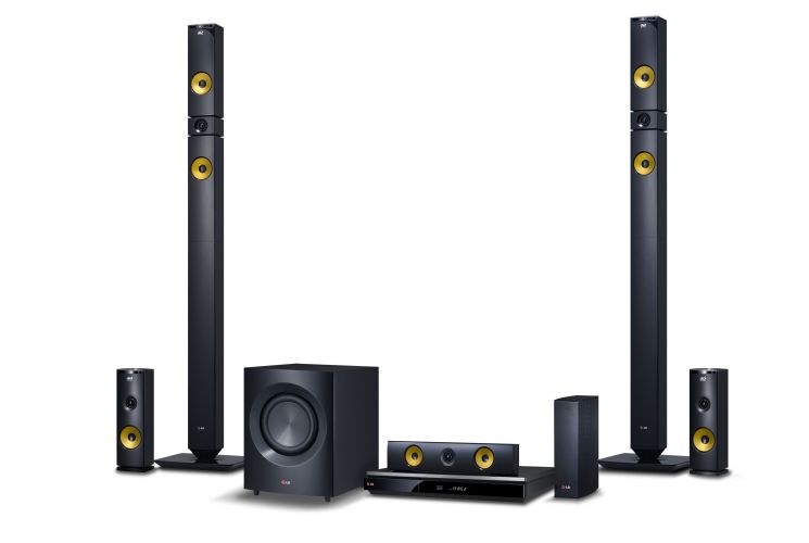 LG BH9430PW 1460W 3D Blu-Ray Theater System with Wireless  3D Speakers Black