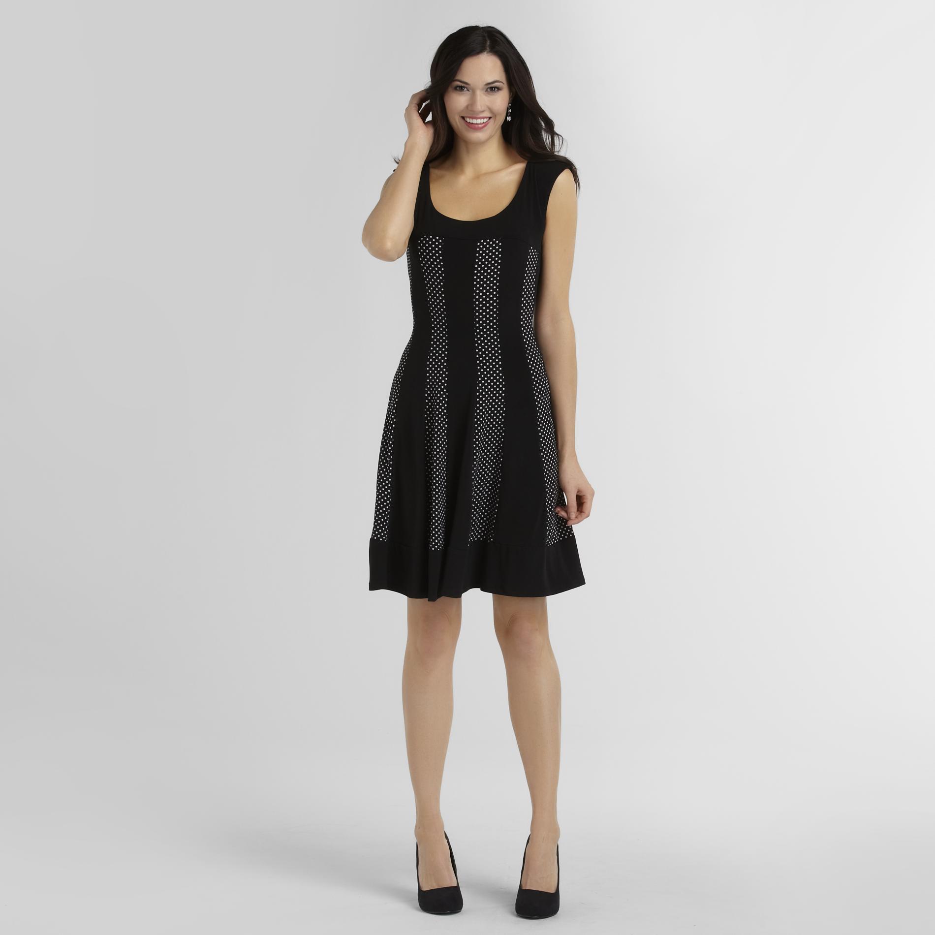 Connected Apparel Women's Sleeveless Party Dress Black 6