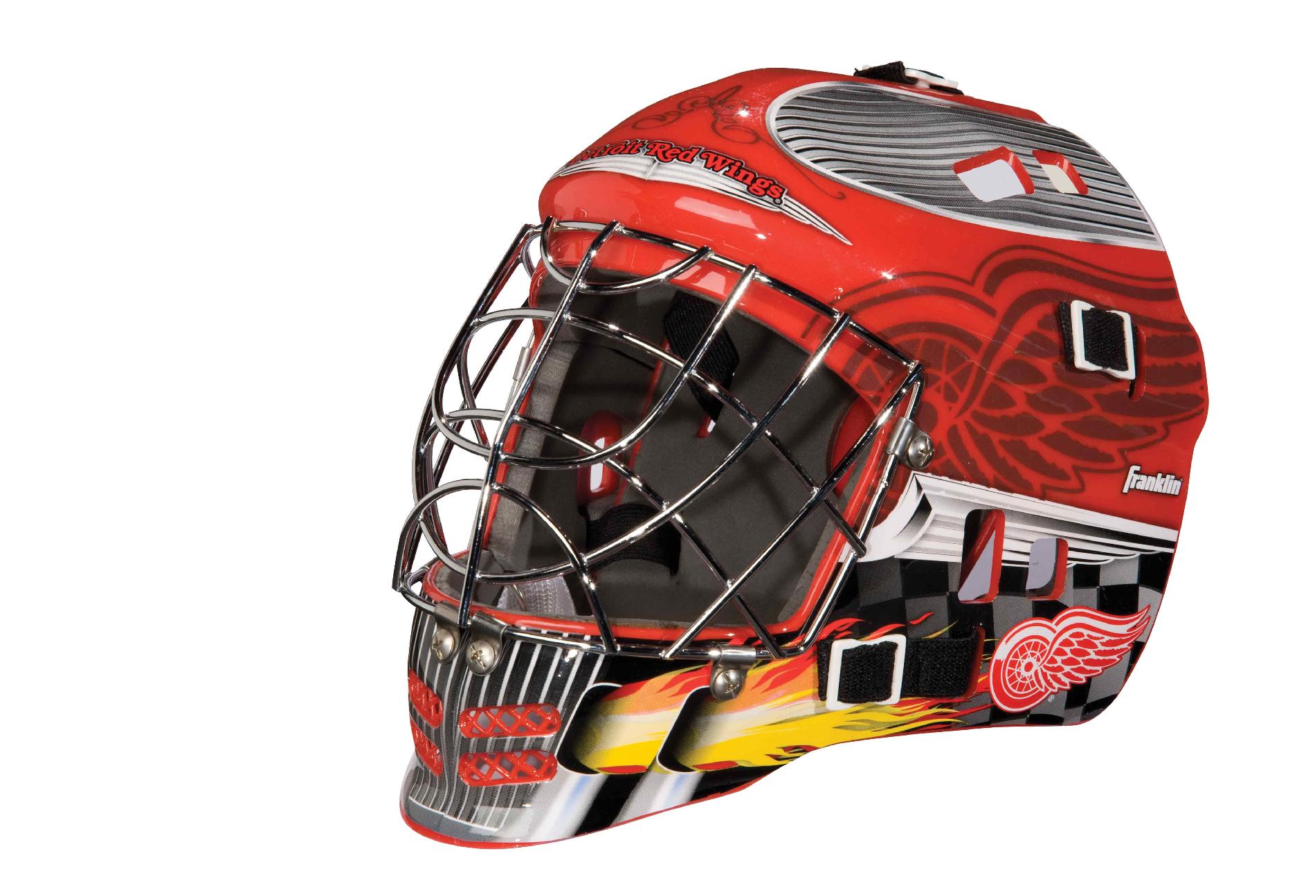 Franklin Sports NHL® Team SX Comp Goalie Mask 100 Goalie Face Mask (Red Wings) at Sears.com