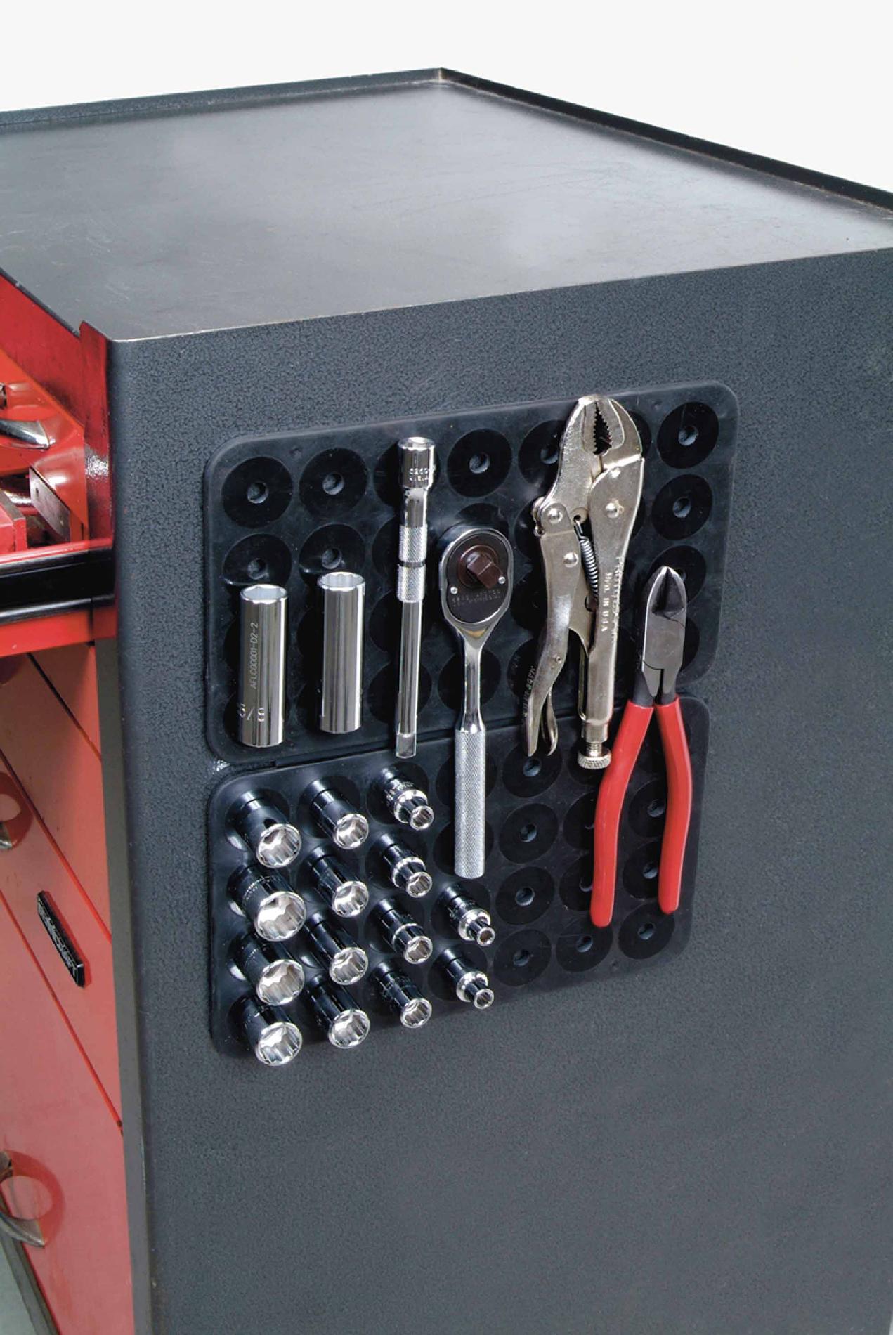 Mag-Clip 3-Panel Magnetic Tool Storage Mat