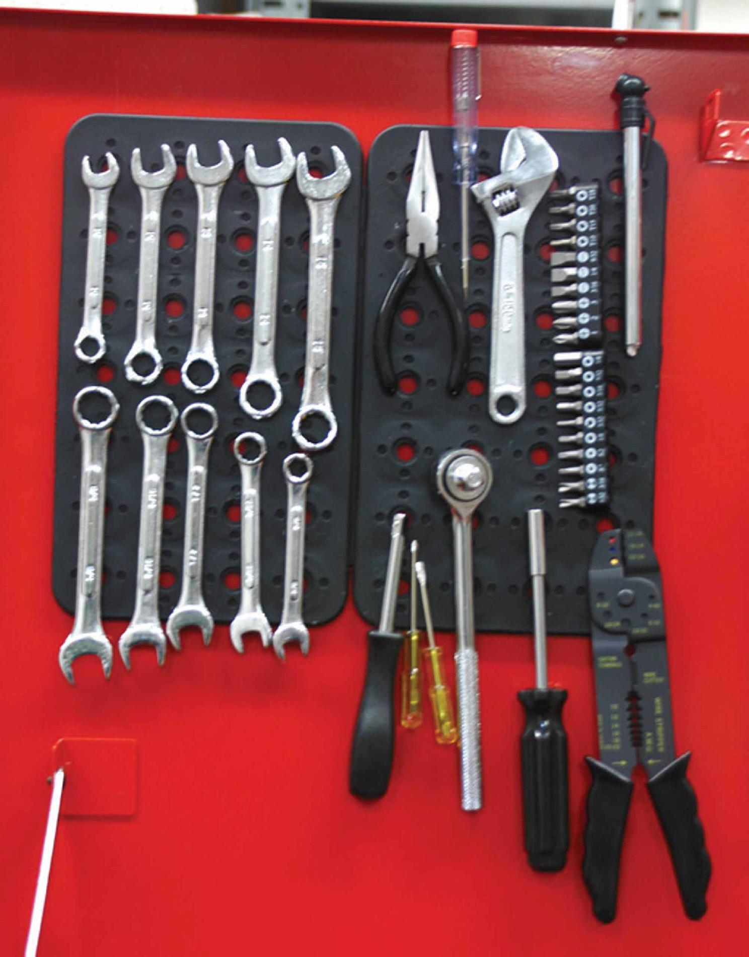 Mag-Clip 2-Panel Magnetic Tool Storage Mat -