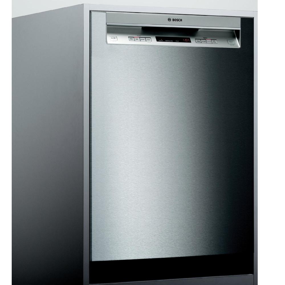 SHE53T55UC 24" 300 Series BuiltIn Dishwasher Stainless Steel