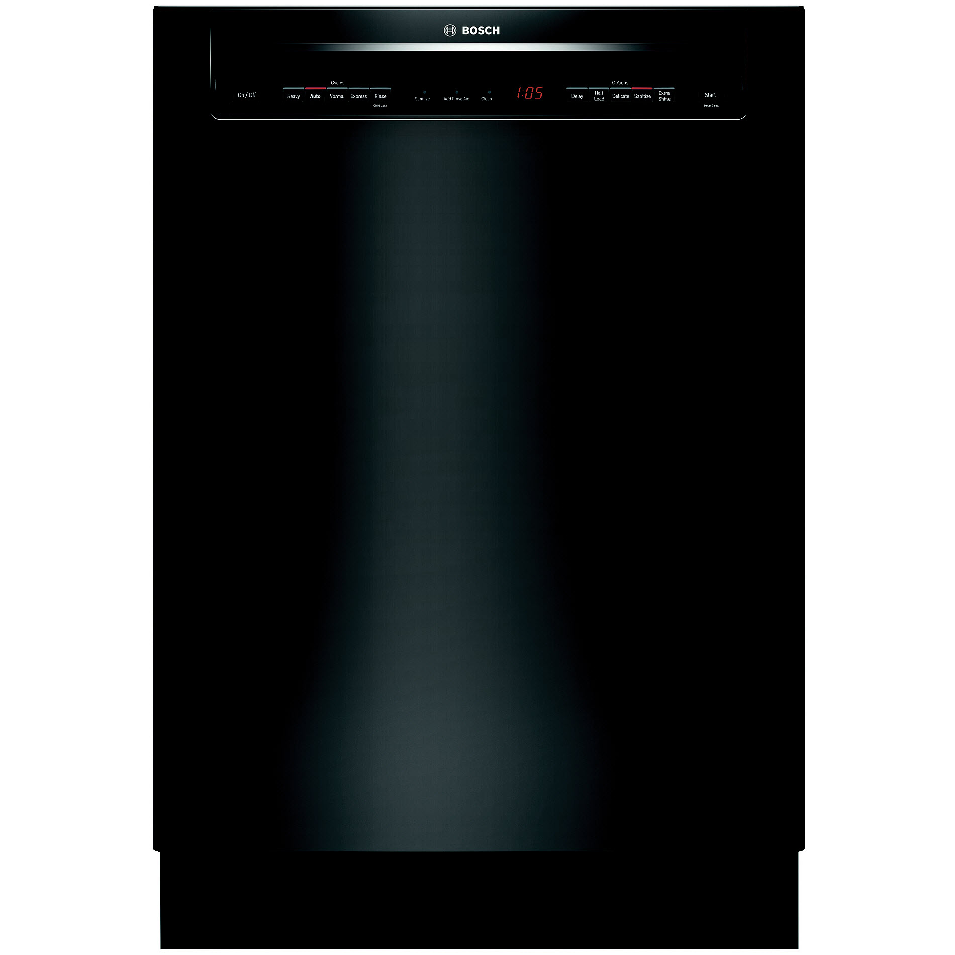Bosch 24" 500 Series Built-In Dishwasher - Black at Sears.com