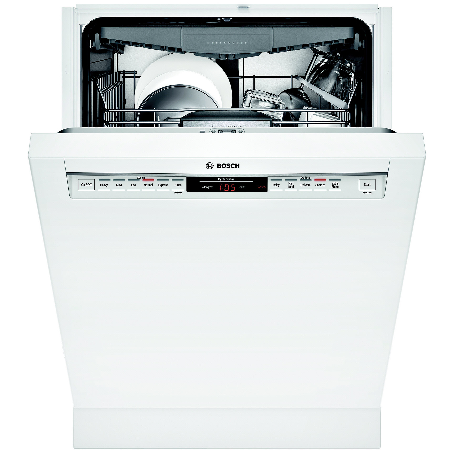 Bosch 800 Series Dishwasher 24 in. SHE68T52UC