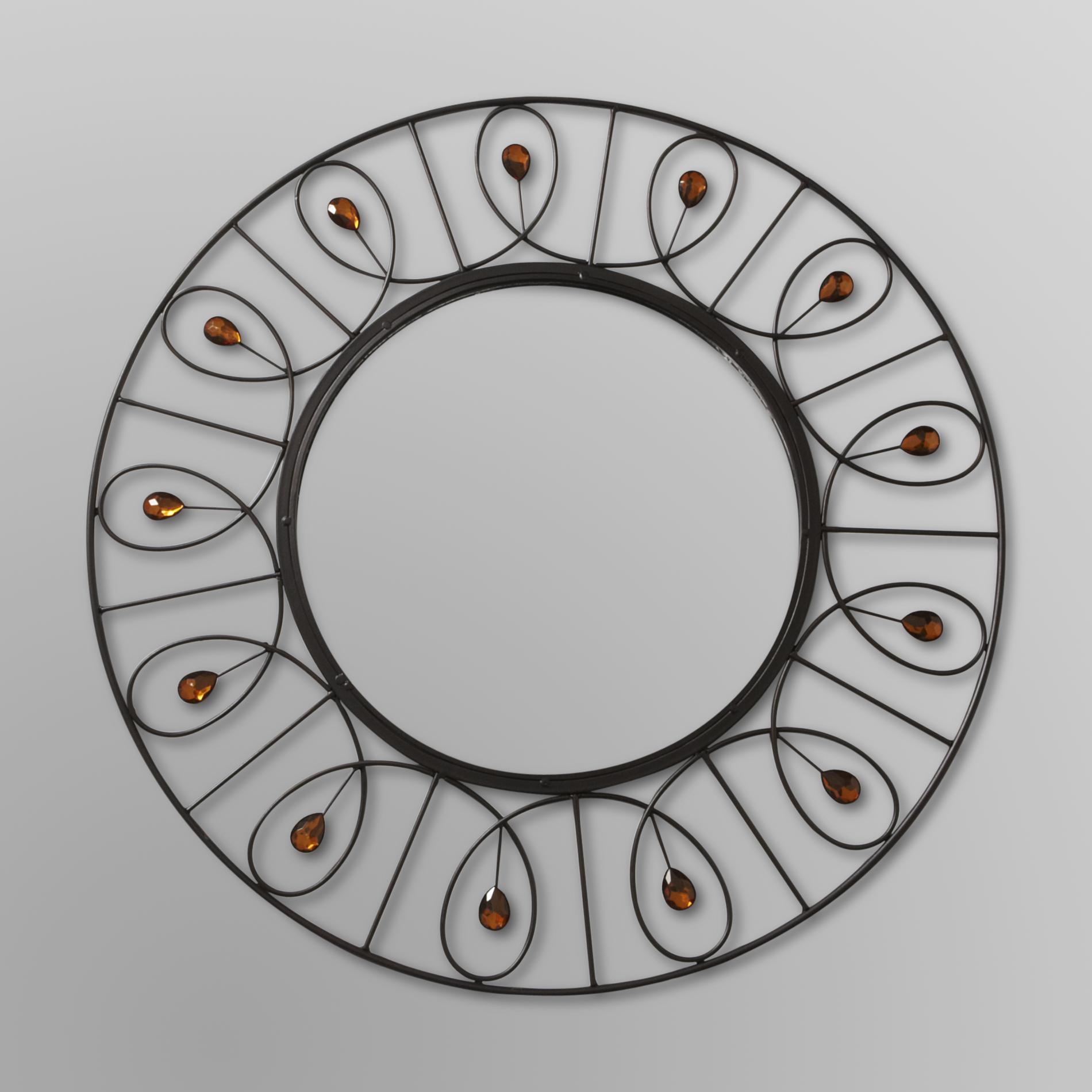 Frameless bathroom mirrors Round Decorative Mirrors