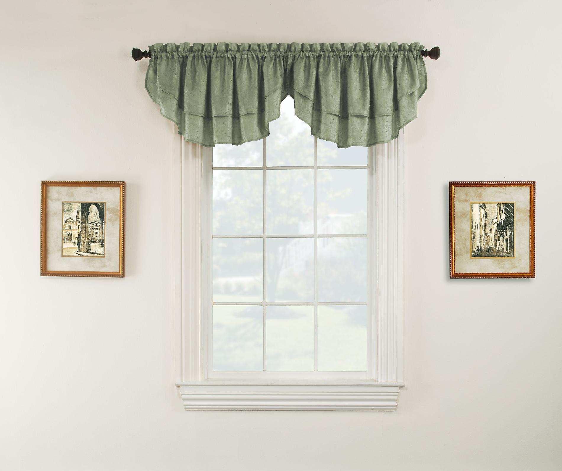 Long Sheer Curtain Panels Lace Curtains and Valances