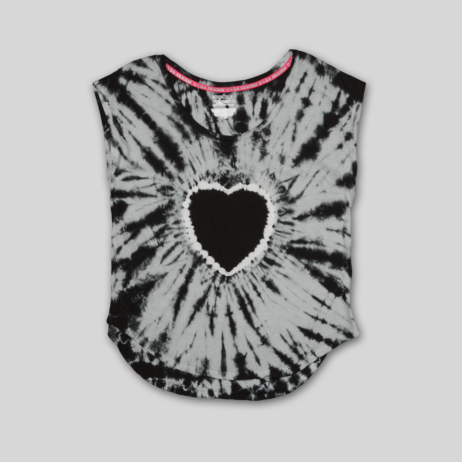 Joe Boxer Women's Graphic T-Shirt - Tie-Dye Heart at Kmart.com