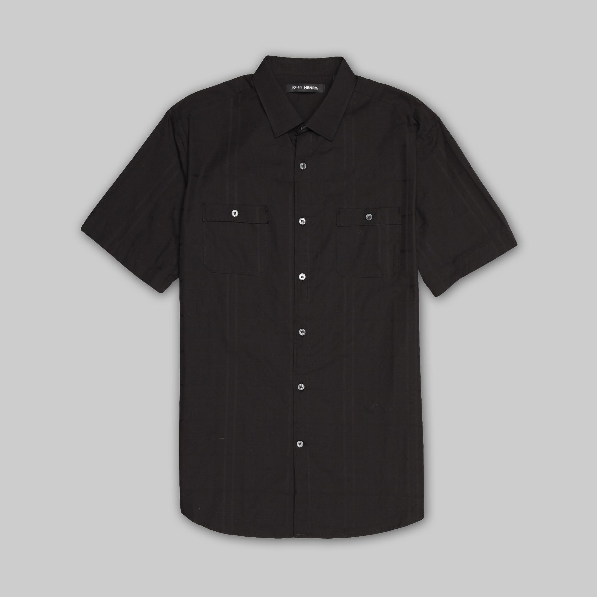 John Henry Men's Short-Sleeve Shirt - Plaid at Sears.com