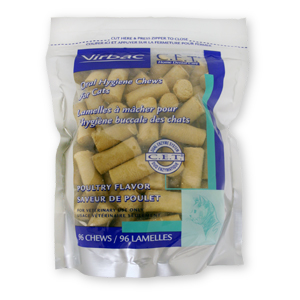 C.E.T. Oral Hygiene Chews for Cats, Poultry Flavor, 96 Count at Kmart.com