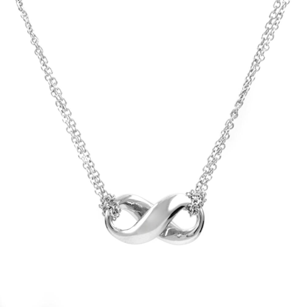 Silver Infinity Necklace - Original