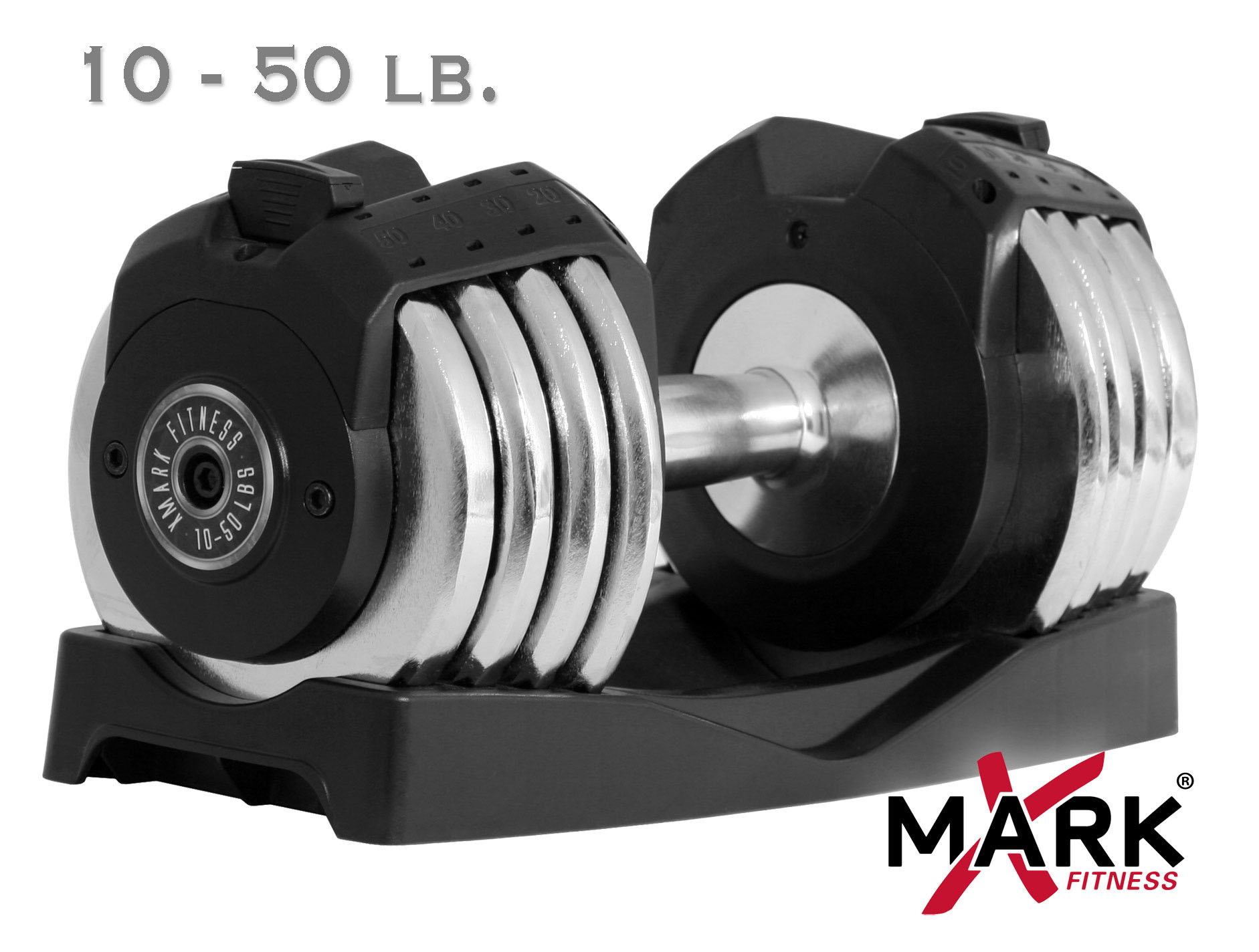 XMark 50 lb. Adjustable Dumbbell XM-3307 at Kmart.com