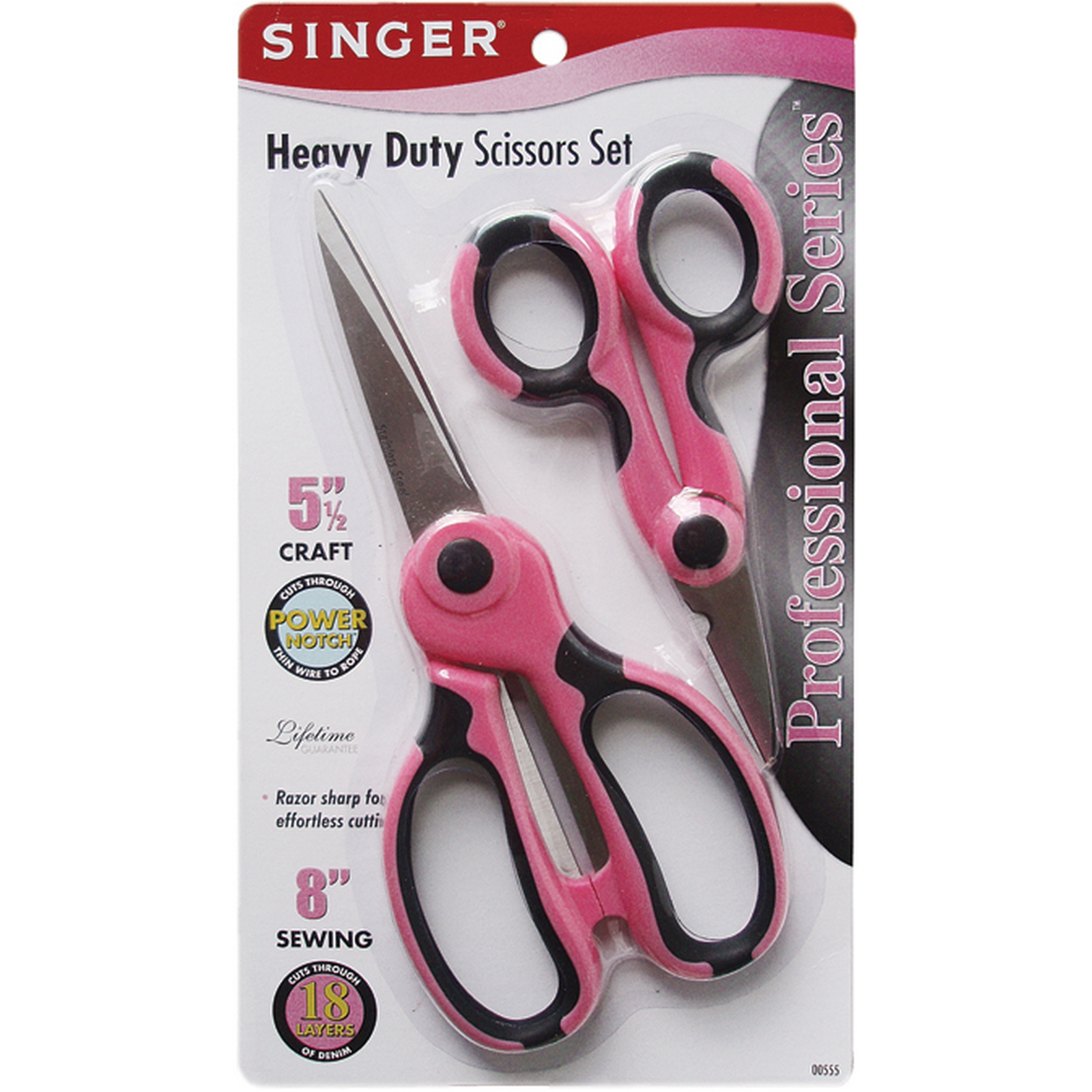 Singer Professional Series Heavy Duty Scissors 51/2" & 8" 2/Pkg at Kmart.com