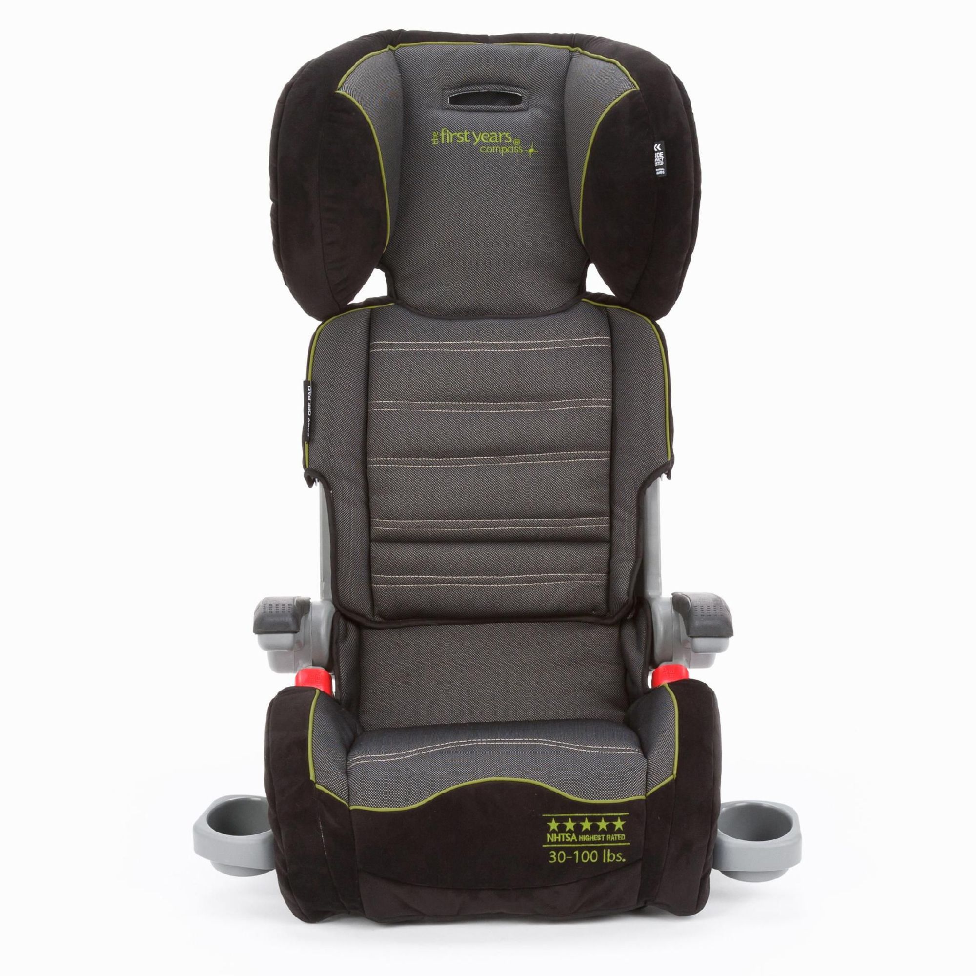 The First Years B540 Abstract 0's Booster Seat - Black/green,