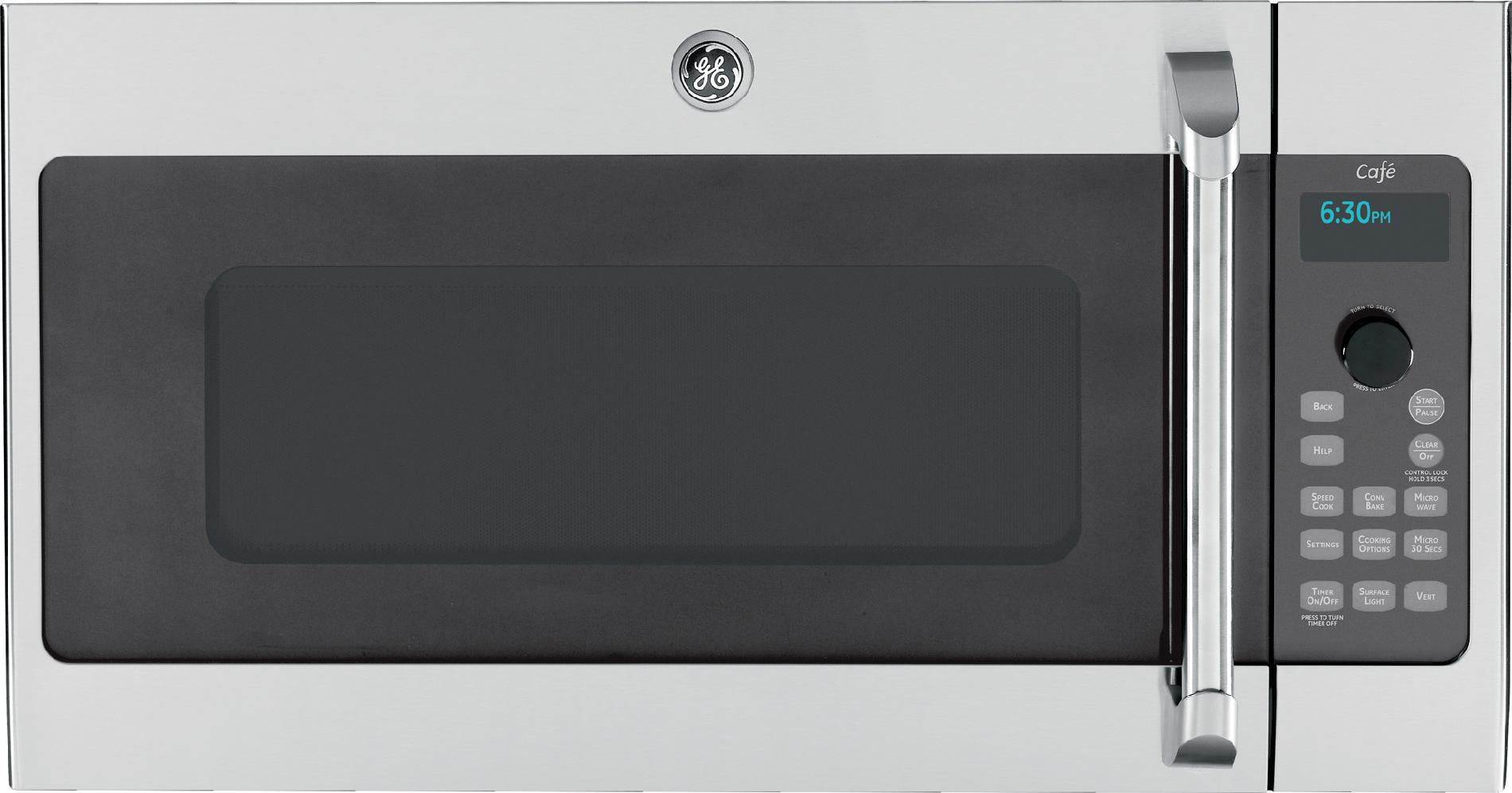 GE Caf? Series Advantium 1.7 cu. ft. 30 Microhood Combination Microwave Oven Stainless steel