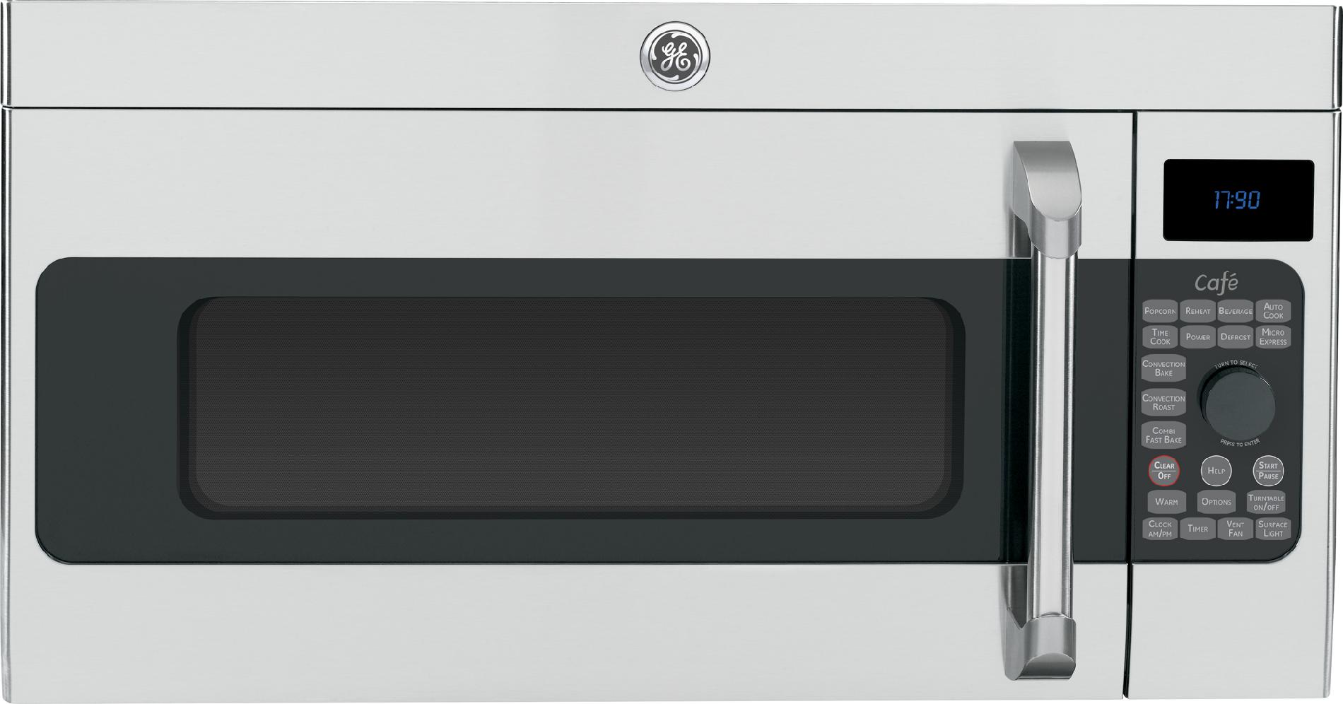 GE Caf? Series 1.7 cu. ft. Over-the-Range Microwave Oven w/ Convection - Stainless Steel