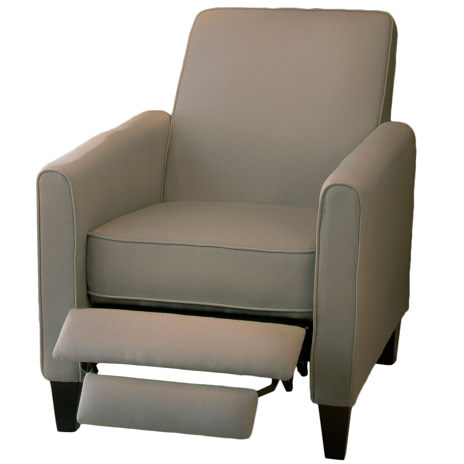 Darvis Grey Recliner Club Chair