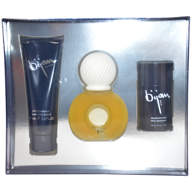 Bijan by Bijan for Men - 3 Pc Gift Set 2.5oz EDT Spray, 3.3oz After Shave Balm, 2.5oz Deodorant Stick at Kmart.com