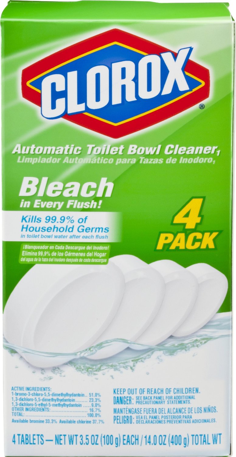 Clorox Automatic Toilet Bowl Cleaner, 4 tablets, 14 oz Shop Your Way